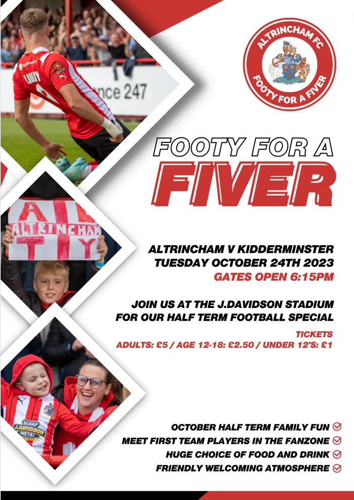 On the Road: Altrincham - Official Website of the Harriers - Kidderminster  Harriers FC