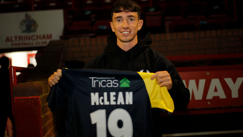 Ryan McLean signs - Official Website of the Harriers - Kidderminster  Harriers FC